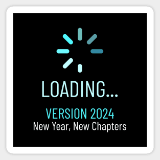 2024 New Year Resolutions New Version Uploading Sticker